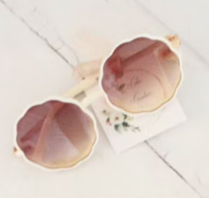 Sunglasses With Scalloped Edge for Baby Girls