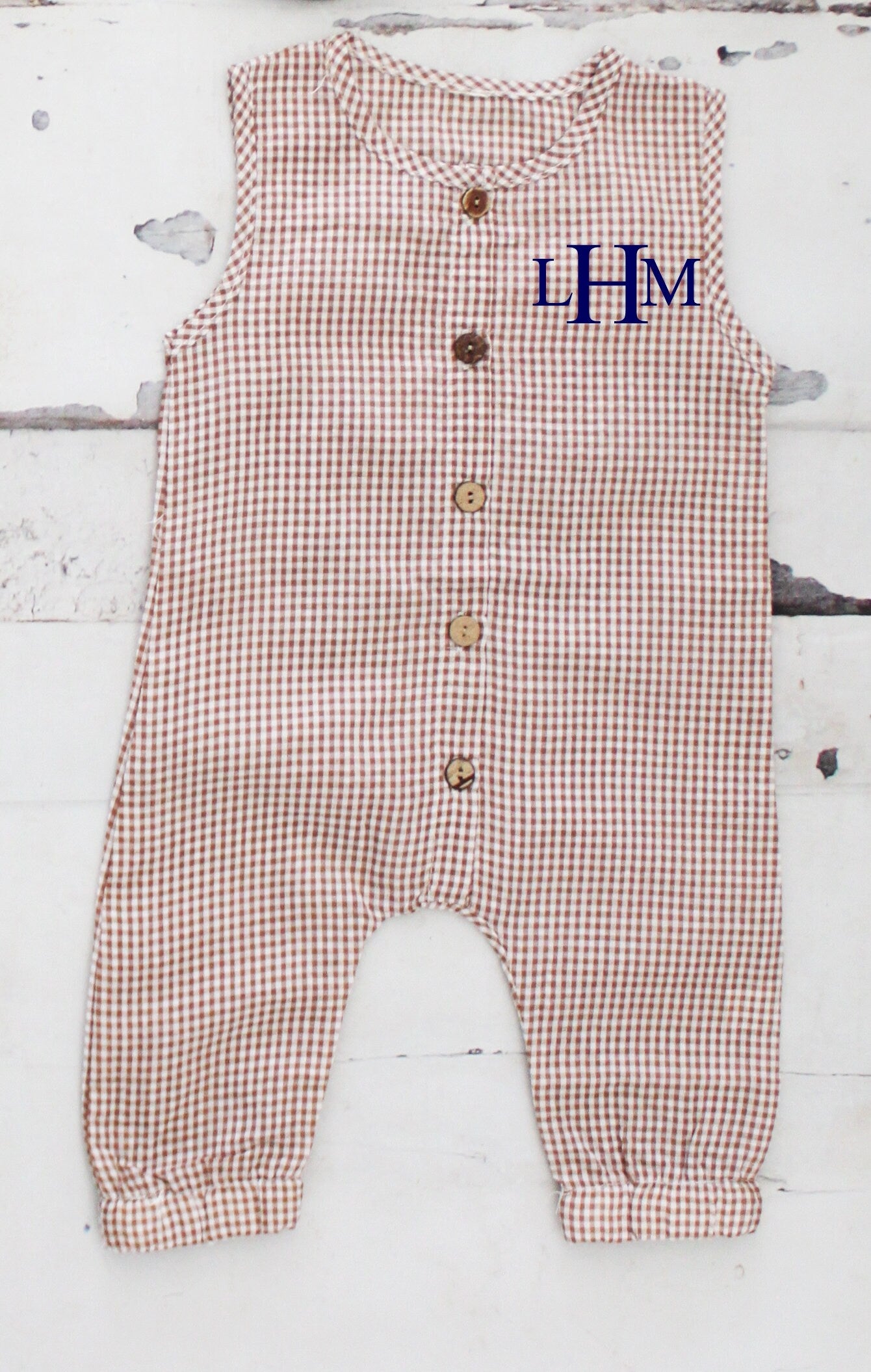 Easter Baby Boy Green Gingham Romper with Monogram or Name Overalls Jumpsuit Newborn Baby Coming Home Outfit 1st Birthday Set Newsboy Hat