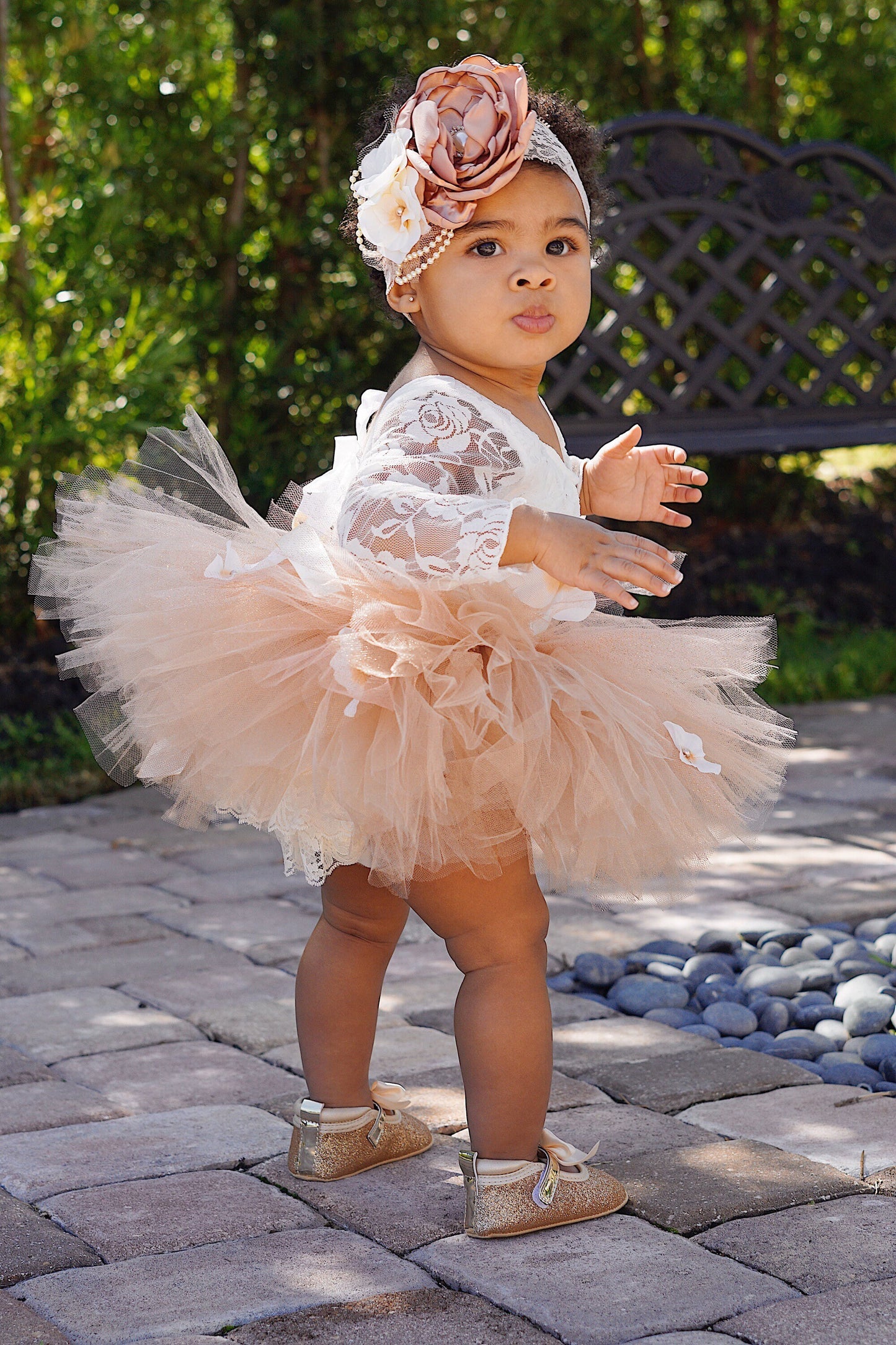 White Lace Bodysuit, Antique White Lace Diaper Cover, & Headband Baby Girl Boho Chic Lace Bodysuit Tie Back 1st Birthday Easter Mother's Day