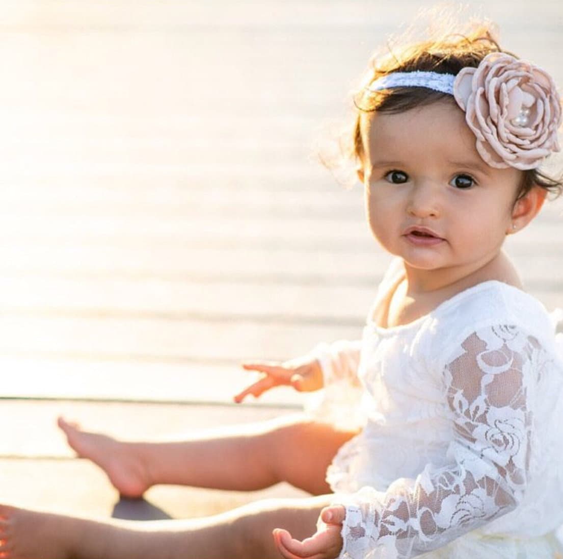 White Lace Bodysuit, Antique White Lace Diaper Cover, & Headband Baby Girl Boho Chic Lace Bodysuit Tie Back 1st Birthday Easter Mother's Day