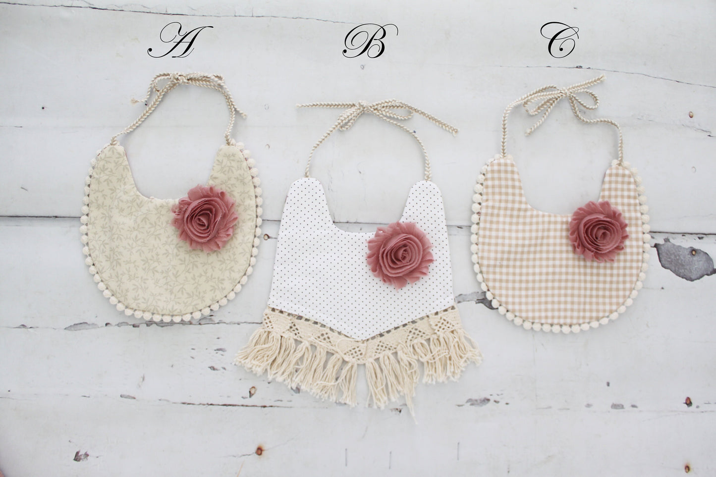 Fall Boho Baby Girl Bibs. Reversible Vintage Style Lace Boho Bandana Bib, Newborn Baby Girl Coming Home Outfit 1st Birthday Rustic Boho Lace