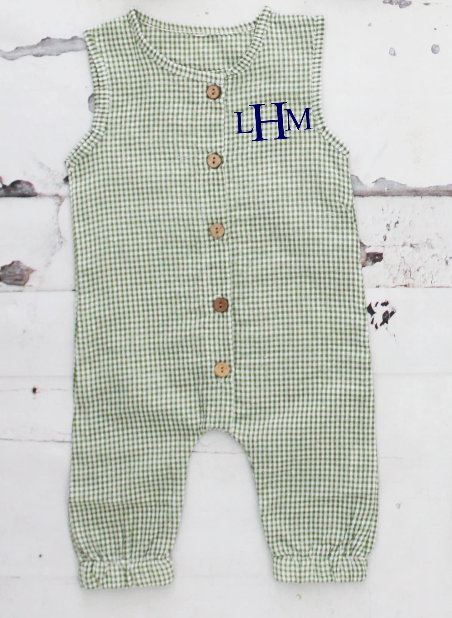 Easter Baby Boy Gingham Romper with Monogram or Name. Overalls Jumpsuit Newborn Baby Boy Coming Home Outfit, 1st Birthday Outfit Newsboy Hat