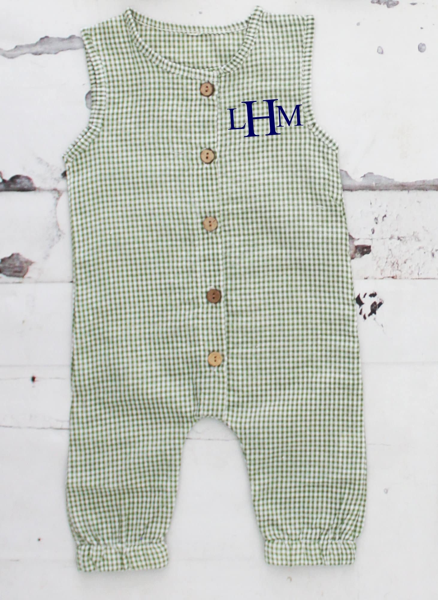 Easter Baby Boy Gingham Romper with Monogram or Name. Overalls Jumpsuit Newborn Baby Boy Coming Home Outfit, 1st Birthday Outfit Newsboy Hat